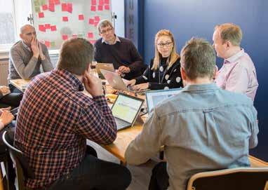 I januari arrangerade SCA Wood ett innovationsrace, under ledning av Magnus Viström, Innovations Manager SCA R&D Centre, och Anders Petersson, innovationsansvarig vid SCA Wood.