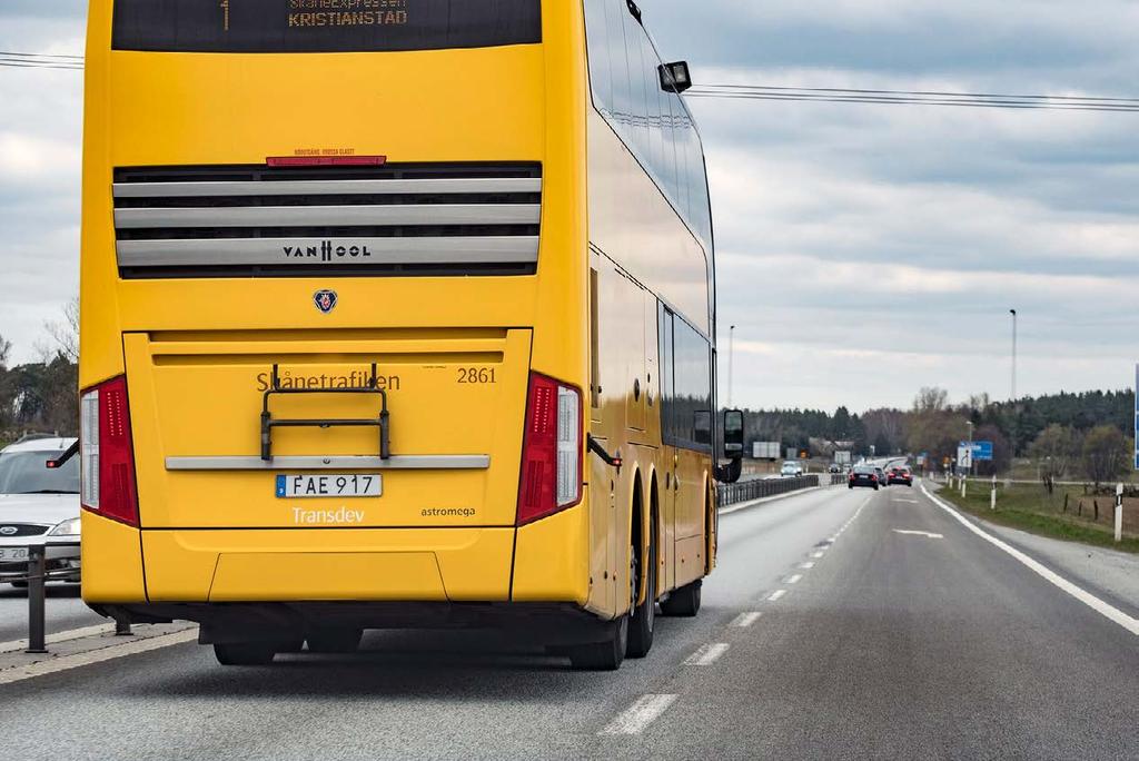 Resvanor i Skåne 2018 Kommun- och tätortsjämförelser Tabell 12.4. Transportarbete per kommun och dag per färdmedel.