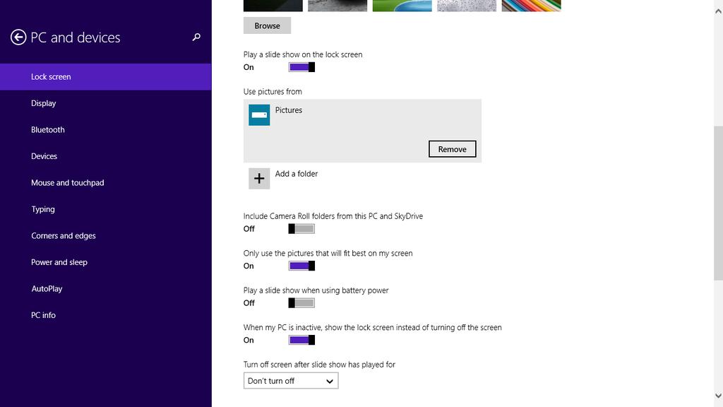 Anpassa låsskärmen Du kan anpassa låsskärmen att visa önskad bild, ett bildspel, appupdateringar och snabbåtkomt till ASUS pekdators kamera.