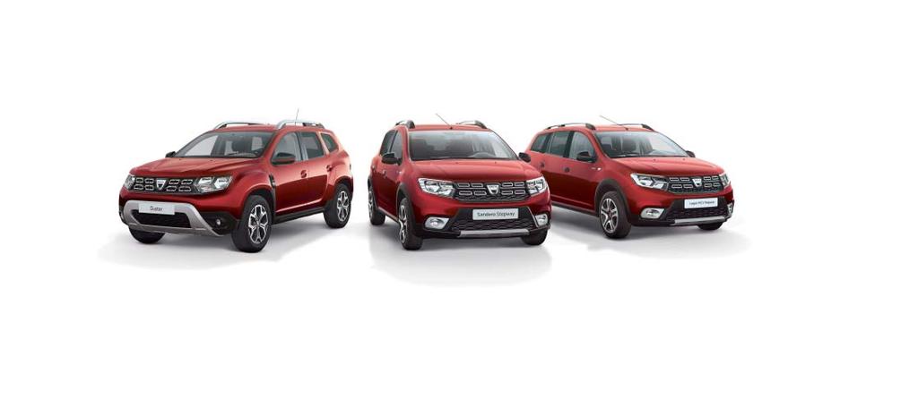 Sportig design & teknologi. Det är detaljerna som gör det! Dacia utformade Techroad serien för att kunna erbjuda en mer äventyrlig men samtidigt elegant design.