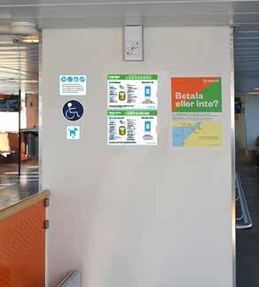 Interiöra dekaler, betalinformation Enkelbiljett. Tack för att du reser tillsammans Kontoladdning.
