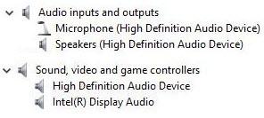 Realtek HD-ljuddrivrutiner Kontrollera om för Realtek-ljuddrivrutinerna redan är installerade i den bärbara