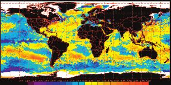 En av anledningarna till att havsnivåerna stiger i världshaven är att vattnet i oceanerna expanderar, eftersom vattnet värms upp när jordens medeltemperatur ökar.