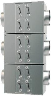CONTROL In- och utgång för 2 värmeåtervinningsenheter och 2 ackumulatortankar Fjärråtkomst via webbserver Enkel att installera Utbyggbar I/O-kapacitet Fler-BUS-kompatibel (bacnet, modbus/ip, knx,