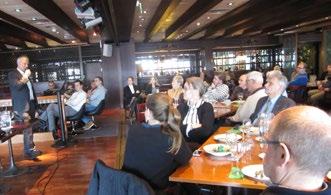 Europeisk säkerhetspolitik, medling och demilitarisering på lunchen Under 2016 hölls sex öppna lunchseminarier i hotell Arkipelags restaurang där forskare och sakkunniga föreläste om bland annat
