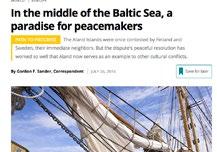 u Förenklade utspel och tvärsäkra svar hjälper oss inte framåt i debatten om demilitarisering och Ålands ställning, skrev Kjell-Åke Nordquist i en debattartikel publicerad i Nya Åland och