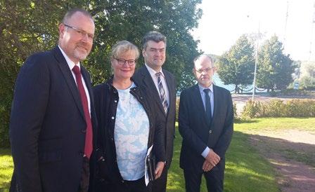 I september kom Moldaviens vice statsminister Gheorghe Bălan och två tjänstemän för information om fredsinstitutets verksamhet och diskussion om aktuella frågor.