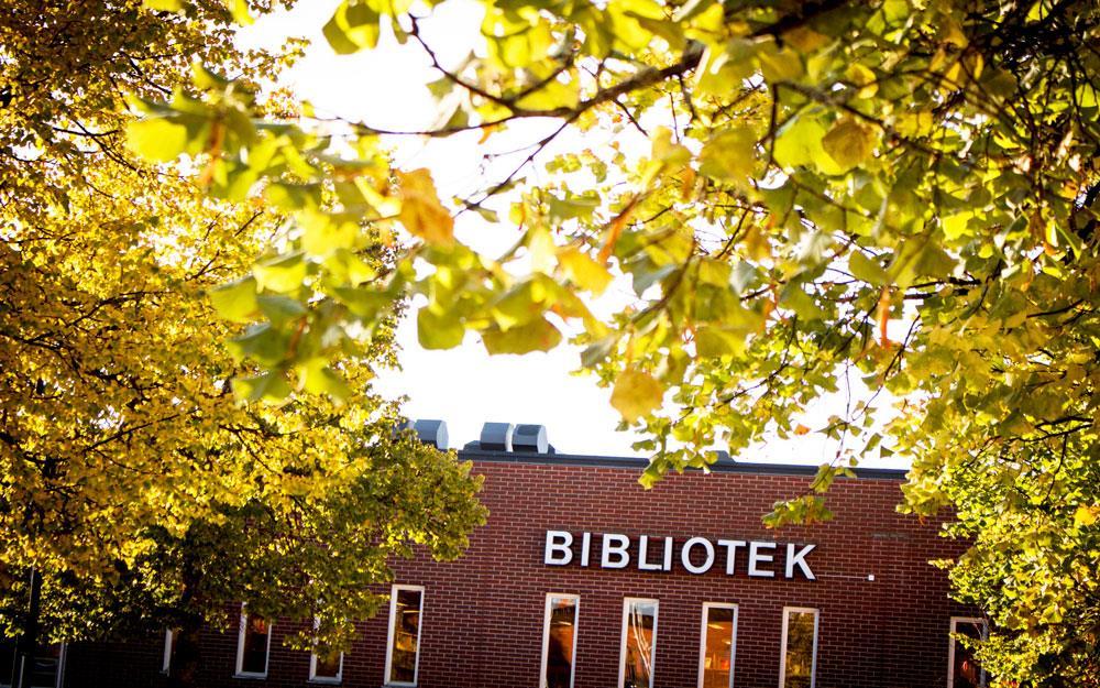 Karlskoga bibliotek är sedan 1974 beläget mitt i centrum. Den totala ytan är relativit stor, 2500 m².