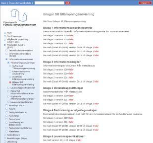 objektegenskaper Bilaga 5 Leveransspecifikationer Bilaga 6