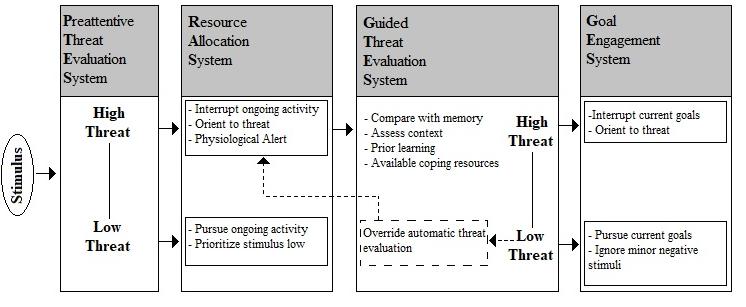 et al., 2007). Flertalet forskare hävdar att uppmärksamhetsbias enbart är en subliminal process (Bar- Haim et al., 2007), en process som tros vara extra känslig hos individer med ångestpatologier.