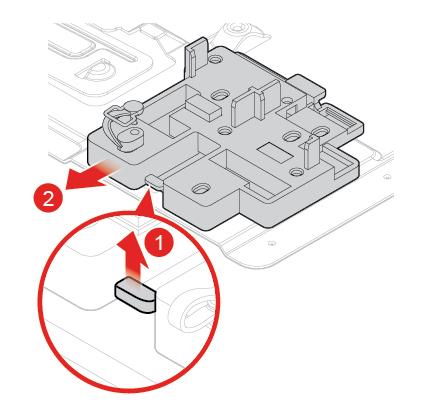 Byta ut hållaren för M.2 SSD-enheten (solid state drive) Obs: Öppna inte datorn och påbörja inte reparationer innan du har läst Handbok med viktig produktinformation. 1.