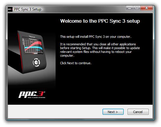 HUR MAN INSTALLERAR PPC SYNC 3 1 PPC Sync 3 är ett program