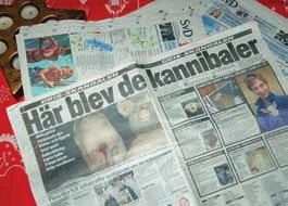 När drevet var som värst orkade inte Malin läsa tidningar eller se på TV. Det blev för mycket.