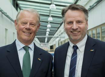 LEDARE EDITORIAL Dialog FOTO: FREDRIK HJERLING Årsmagasin från Tysk-Svenska Handelskammaren Jahresmagazin der Deutsch-Schwedischen Handelskammer 2019 Innehåll / Inhalt Sagt hos oss under året / Köpfe