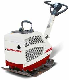TEKNISKA SPECIFIKATIONER DRP25D Arbetsvikt 260 kg Grundvikt 257 kg Plattbredd 600 mm Max.
