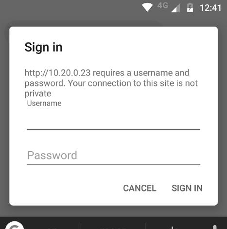 Go via the menu to Settings > Network and open the network settings. Press Scan networks. Adam will search for the available networks to connect with.