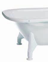 Vita plastben. 2 550 kr JM erbjuder badkar i emalj som är lättstädade och håller sig fräscha länge. Vid val av badkar, kom ihåg att även byta till badkarsblandare.