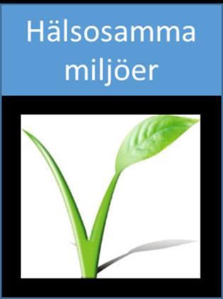 Läkemedel och andra kemiska produkter som används bör, så långt det är möjligt, väljas med utgångspunkt från dess påverkan på både hälsa, miljö och arbetsmiljö. Figur 1.