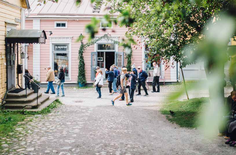 Kärnområden för utveckling Arbetet med att utveckla Borgås utbud för turister fokuserar på fem kärnområden som valdes tillsammans med aktörerna i turistbranschen i gemensamma workshoppar under våren