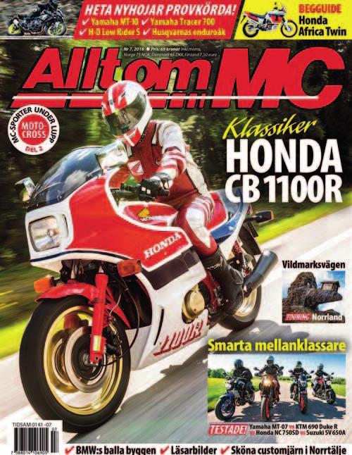 Teknik ALLT OM MC innehåller reportage,