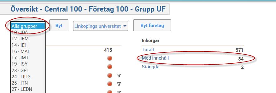 Hur undviker vi fel mellan verksamhetskodning och kontering Svar: Vi har i större utsträckning byggt in