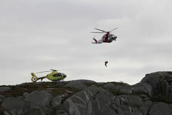 I samband med kollisionen sjönk de två båtarna. Det var inledningen till en omfattande sjöräddningsövning som genomfördes kring Kapellskär.