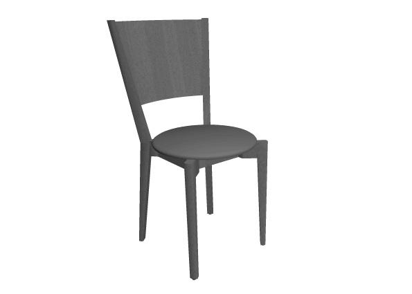 TORRO S-021 Stapelbar stol. Underrede på medar i krom. Stackable chair. Frame on metal runners in chromium. Underrede i lack, enligt RAL s.