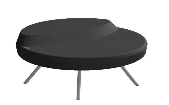 10 681:- Prisgrupp F - Pricegroup F 11 136:- Läder - Leather 14 370:- *) Tyg Fabric: 260 cm 62 66 43 70 74 DROPP SA-203 Soffa. Underrede i krom eller silverlackerad metall. Sofa.