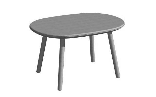 CURL LB-673 LB-674 Bord med skiva i ask, ek eller marmor. Underrede i ask eller ek. Table with top in ash, oak or marble. Frame in ash or oak.