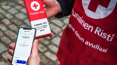 Vid Libelits avdelning klädde vi en staty av en skidåkare i västen.