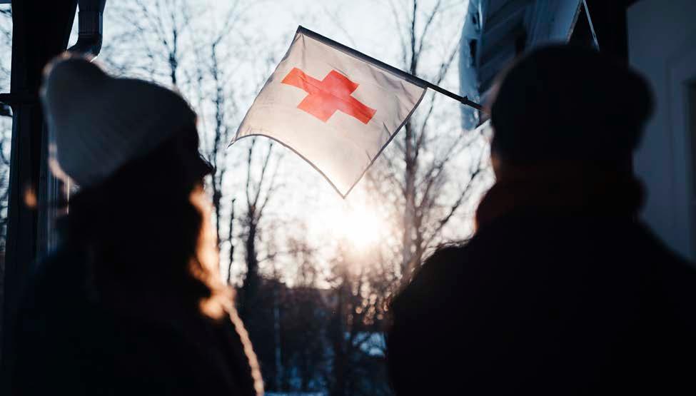 Principerna i praktiken Joonas Brandt Det röda korset är en symbol för skydd. Vad innebär det att skydda?
