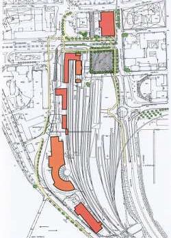 Pottholmen- Stationsområdet Detaljplanen sträcker sig från Brohålan i norr till Hoglands park i söder. Planområdet utgörs idag huvudsakligen av trafikytor i form av järnvägsområde och gatumark.