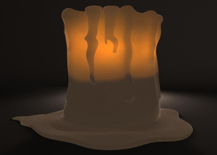 Renderingstiden var ungefär 2 minuter. Figur 14. Rendering av metod 2. 4.