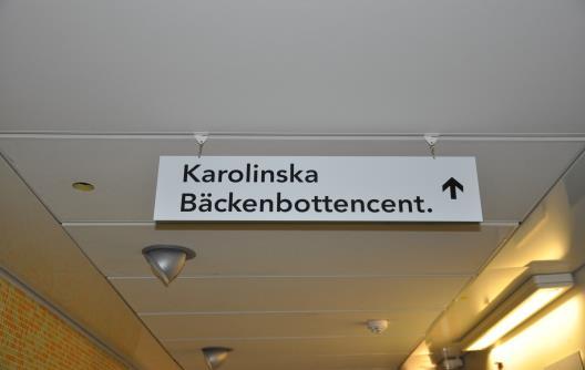Bäckenbottencentrum Karolinska.