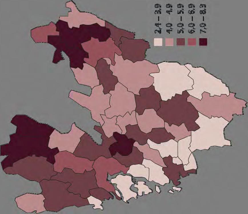 Öppet arbetslösa och personer i program med aktivitetsstöd, andel av