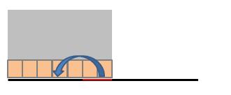 Figur 40. Aktiv/passiv-cell. I och med gjutning 2 så tillfördes tätplåten under gjutetapp 1 överskottsvatten från denna senare gjutning och kan mycket väl ha repassiverats.