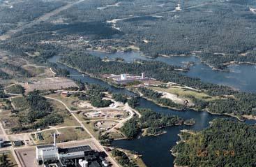 Preliminära layouter för Forsmark och