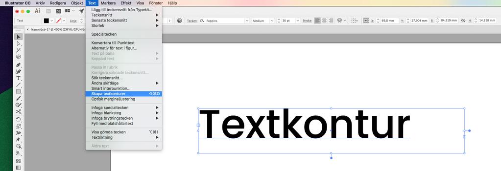 TIPS & TRICKS Vektor- eller pixelgrafik? Arbeta gärna i vektorformat (i t.ex Adobe Illustrator. Detta eftersom att vektorgrafik ej försämras i kvalitet vid förstoring på samma sätt som pixelgrafik.