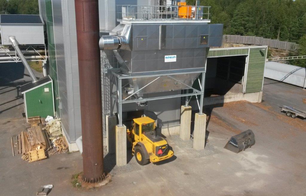 sågspån Typ av anläggning: Rosterpanna 7 MW th Rökgastemperatur: 200