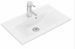 TVÄTTSTÄLLSPAKET IDO IDO Elegant möbeltvättställ, där kanten endast är 15 mm tjock.