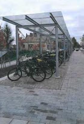 Cykelparkering under tak 3.2.