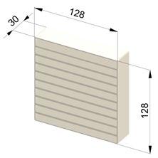 Ljudnivå 40 db Fläkthylla för 19" montage med 2 fläktar. FPMH med inbyggd termostat och Schuko-C13 kabel (längd 2 m).