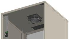 FLÄKT Fläktyp: Märkspänning: Fläkthastighet: Energiförbrukning: Maxkapacitet: Nominell kapacitet: Arbetsomfång: Ljudnivå: Axial 230V/50Hz 1650 varv/min 8 W 84 m 3 /h (statiskt tryck = 0 Pa) 59 m 3 /h
