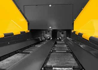 en eller två transportörer Hydraulisk