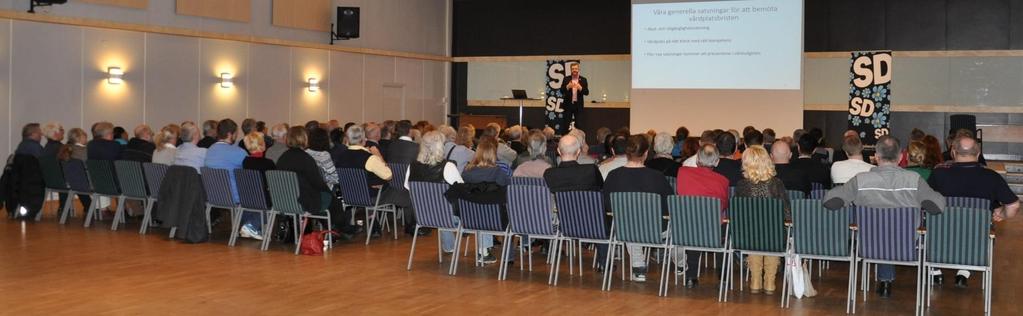 Foto: Tommy Nilsson Ca 120 medlemmar hade kommit