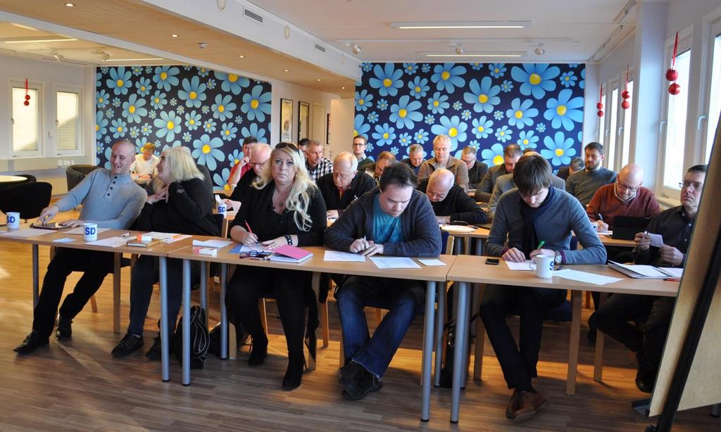 Ordförandeträff Söndagen den 15 januari höll Distrikt Skåne årets första Ordförandeträff i Malmö.