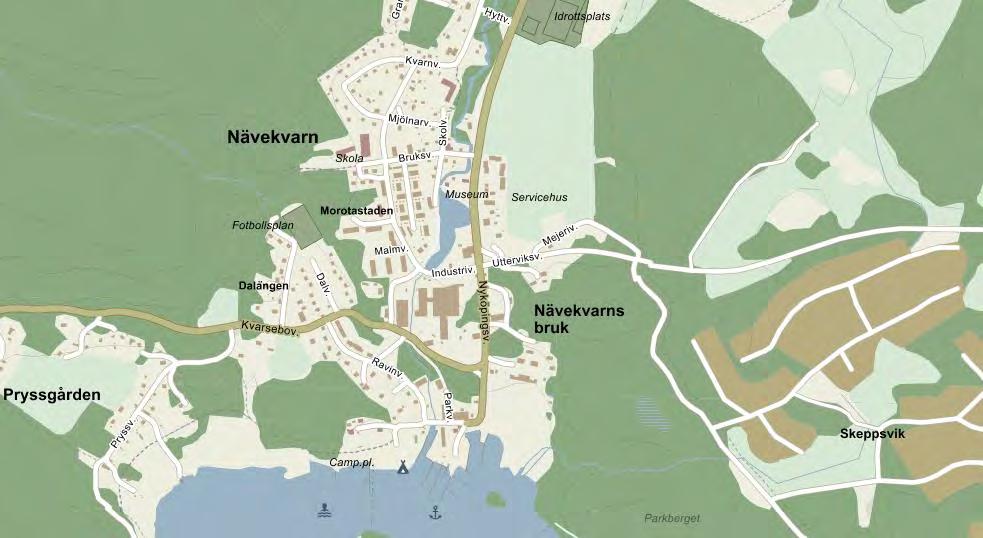 1 Bakgrund 2018-06-13, s 5 (9) Nya bostäder planeras vid korsningen mellan Nyköpingsvägen och Utterviksvägen i Nävekvarn i Nyköpings kommun (se Figur 1).