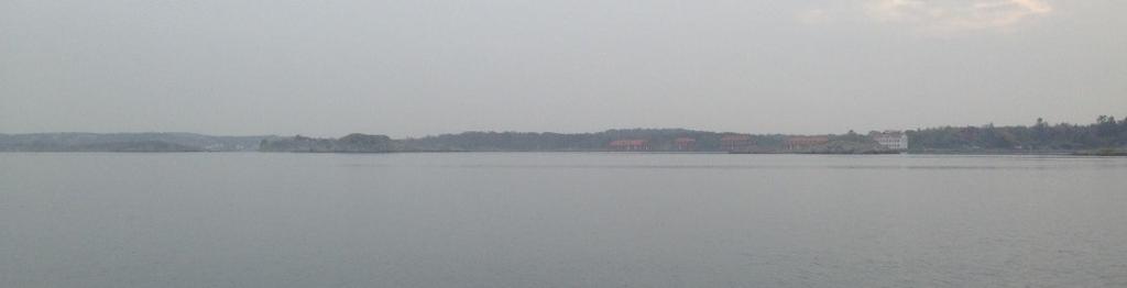 Översiktskarta över de två undersökta områdena, ett blivande reservatområde i Billdals skärgård (B) samt ett referensområde i Brännö-Styrsöskärgården (A). Figur 2. Översiktsbild Billdals skärgård.