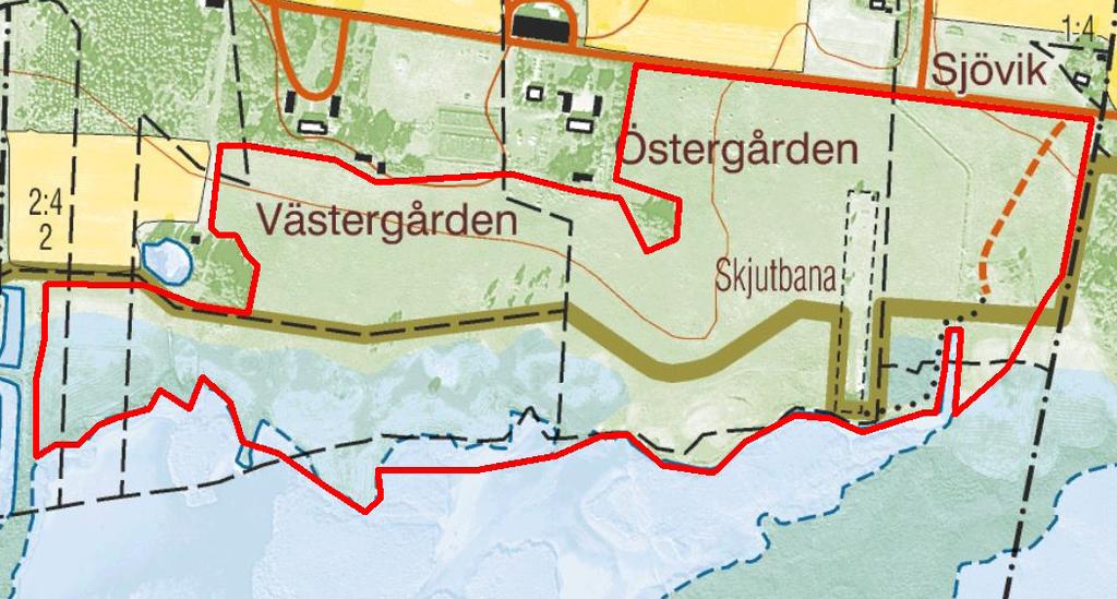 Ett par fiskgjuse häckar i en tall i området.