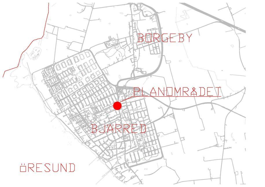 PLANBESKRIVNING PLANENS SYFTE OCH HUVUDDRAG Detaljplanens syfte är att pröva lämpligheten att med nybyggnad och gatuomläggning utveckla ett attraktivare centrum, knyta ihop Bjärred över en relativt